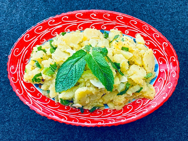 Sicilian potato salad