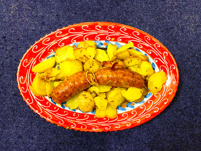 Oven-Baked Sicilian Sausage