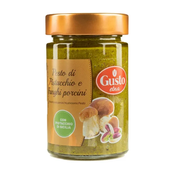 Pistachio and Porcini Mushroom Pesto