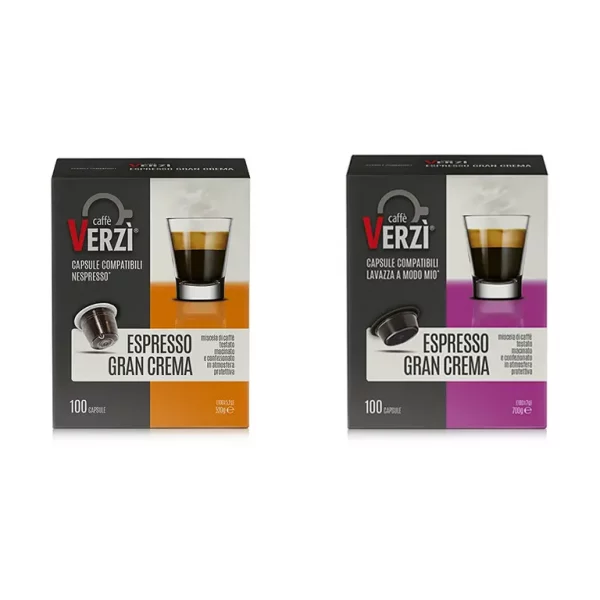 Verzi Caffè Gran Crema Capsules