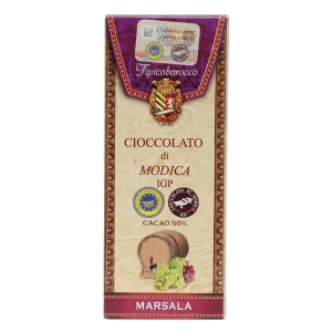 Modica chocolate with Marsala wine