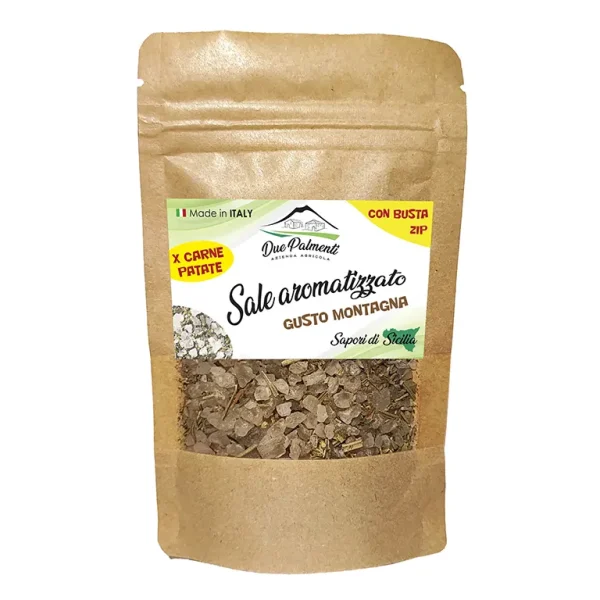 Salt with mountain herbs